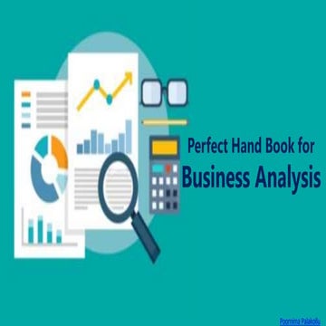 Business Analysis  Hand book