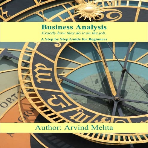 Business Analysis Book By Arvind Mehta