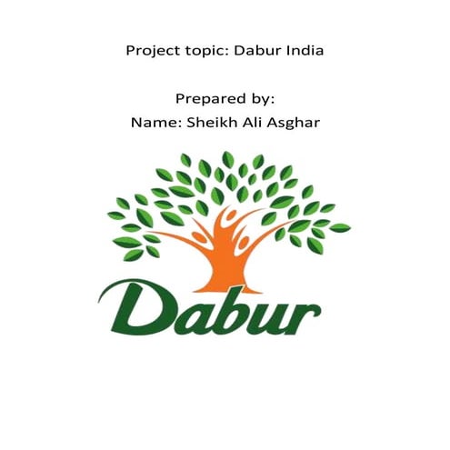 Dabur India project