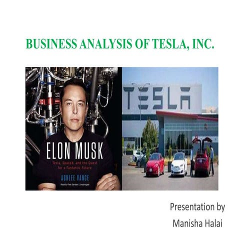 Business analysis of Tesla.INC