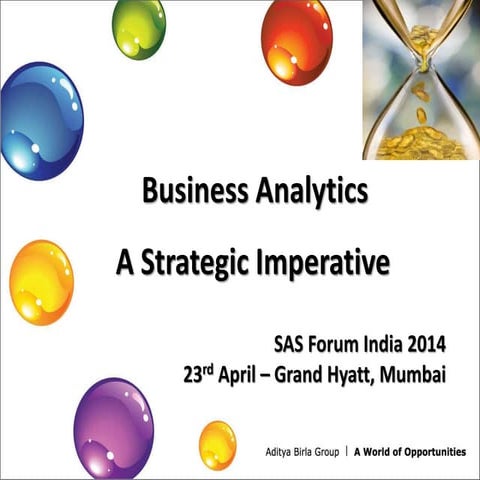 Business Analytics: A Strategic Imperative