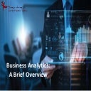A Brief Overview of Business Analytics