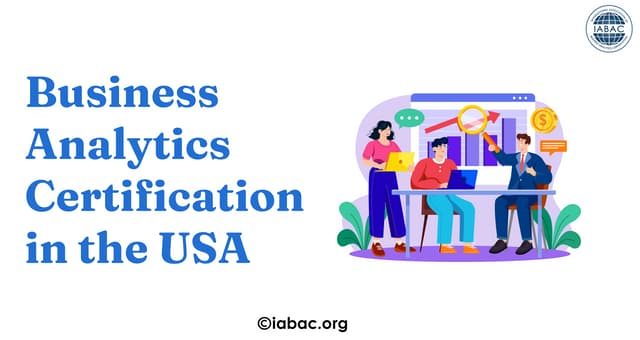 Umass Business Analytics Certificate Business Analytics Certification in the USA | IABAC | PPT
