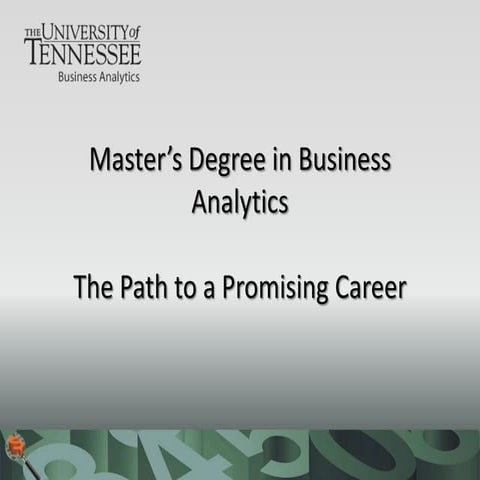 Business Analytics Masters