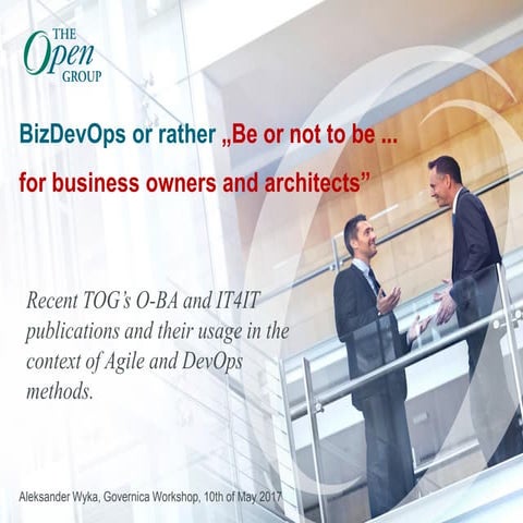 Business architecture &amp; agile architecture