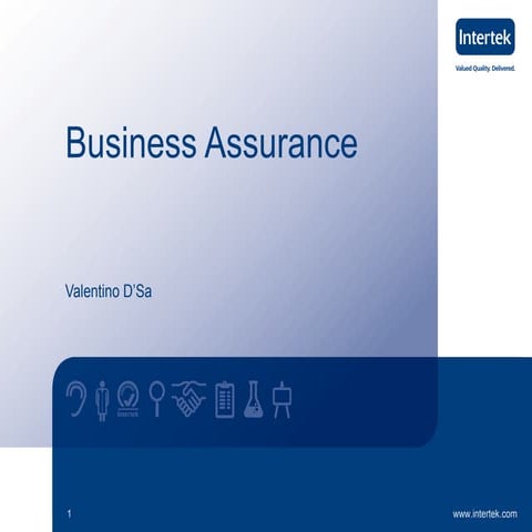 Business assurance presentation_july_2012