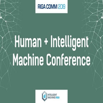 Business decision automation - RIGA COMM 2019