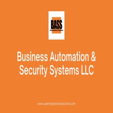 Business Automation & Security Systems LLC - Retails Solution | PPT