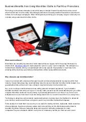 Business Benefits from Using Microf...