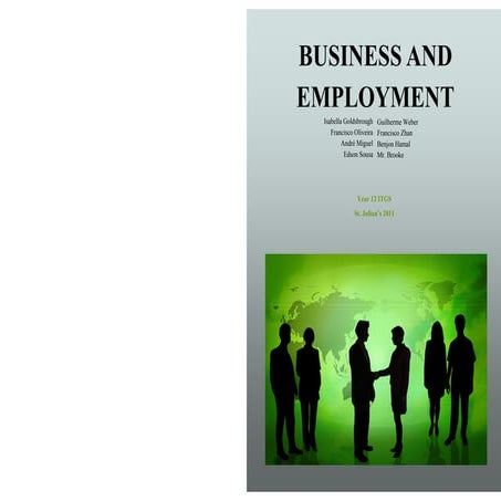 Business booklet