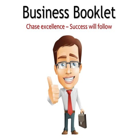 Business booklet