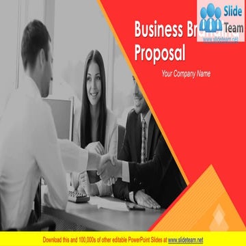 Business Branding Proposal PowerPoint Presentation Slides