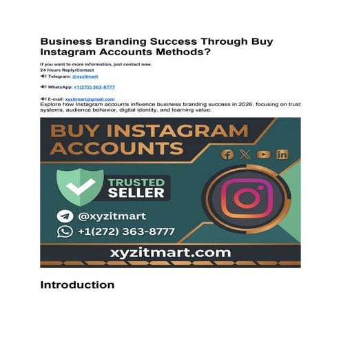 Business Branding Success Buy Instagram Accounts Methods_.docx