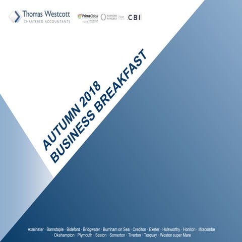 Business Breakfast Autumn 2018