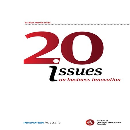 Business Briefings: 20 issues on business innovation