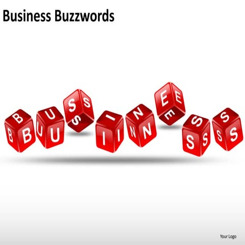 Business buzzwords powerpoint presentation templates