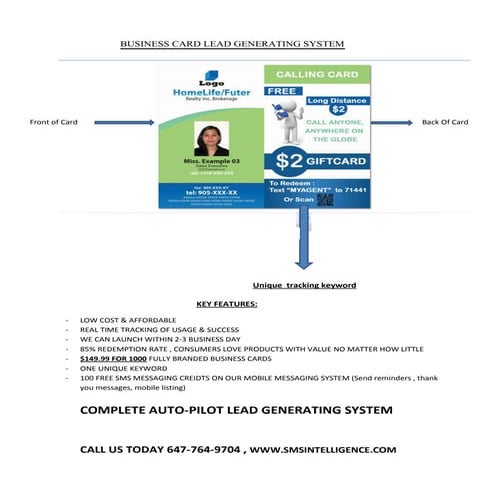Business card leadgen | PDF