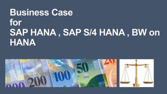 Business case for SAP HANA