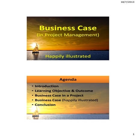 Business Case (lovely illustrated)