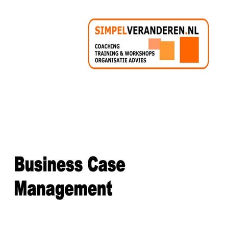 Business Case Management (Eng)