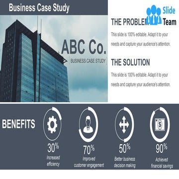 Business Case Study Template Ppt