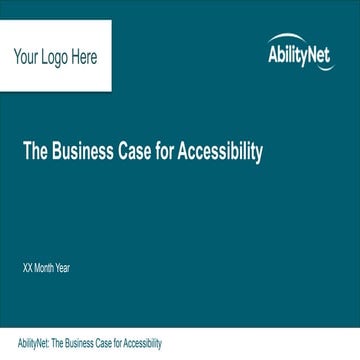 Secure a budget for digital accessibility