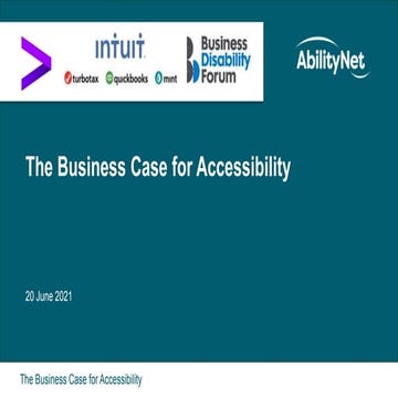 Business case webinar