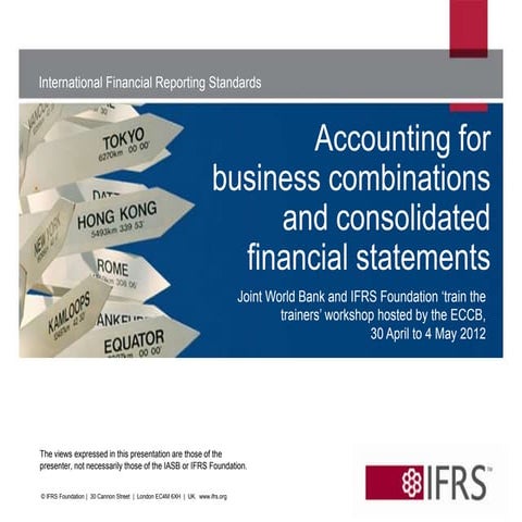 Accounting for Business Combinations and Consolidated Financial Statements
