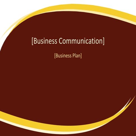 Business communication]