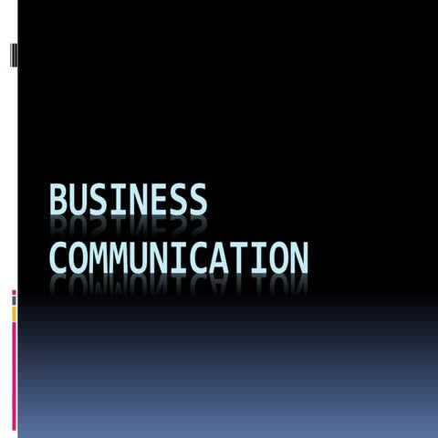 Business communication