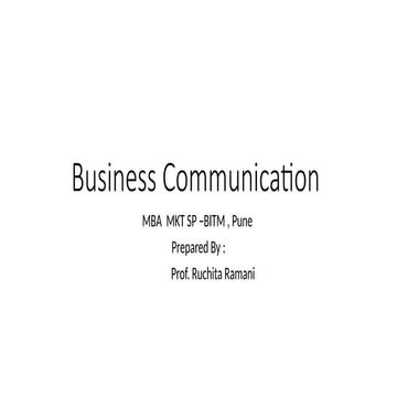 Business Communication notes.on procee pptx