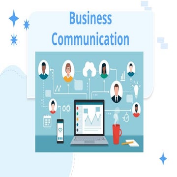 Business Communication: It's Types and Process