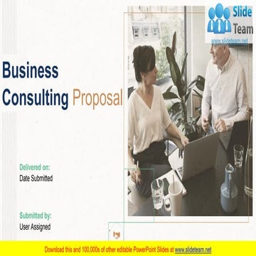 Business Consulting Proposal PowerPoint Presentation Slides