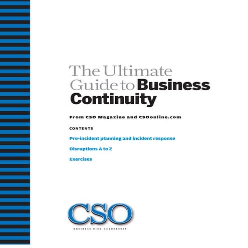 The Ultimate Guide To Business Continuity