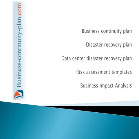 Business continuity plan