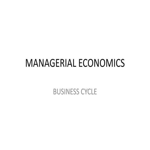 Business cycle