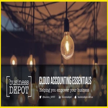 Cloud Accounting Essentials