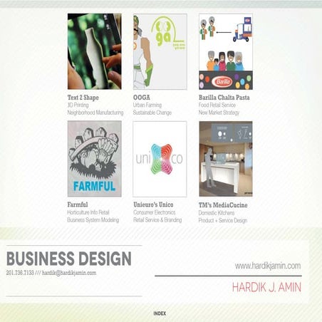 Business design hardik amin