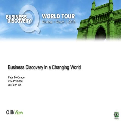 Business Discovery in a changing world
