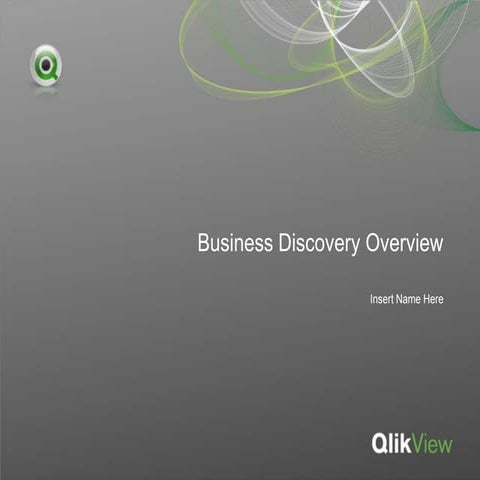 Business Discovery PPT