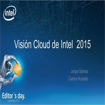 Vision Cloud de Intel 2015