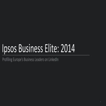 Business elite 2014