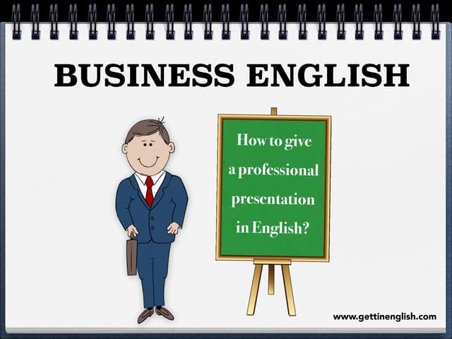 Business english Gettin' English