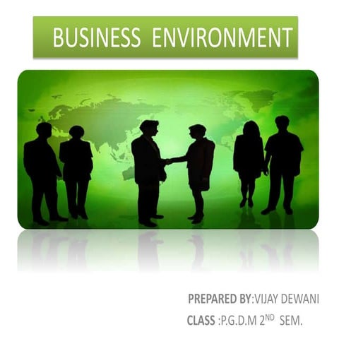 Business environment | PPTX