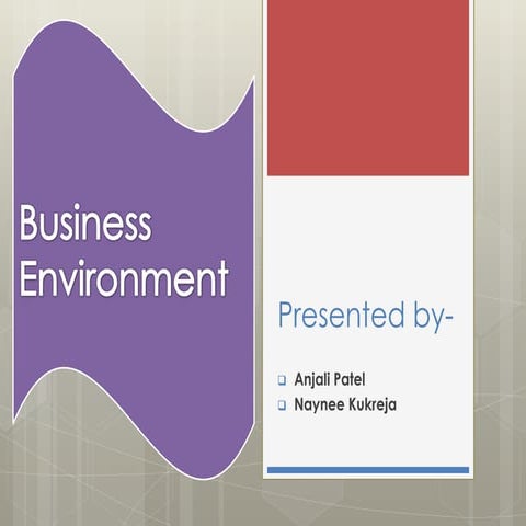 Business environment