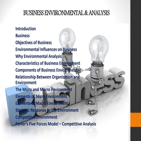 Business Environment