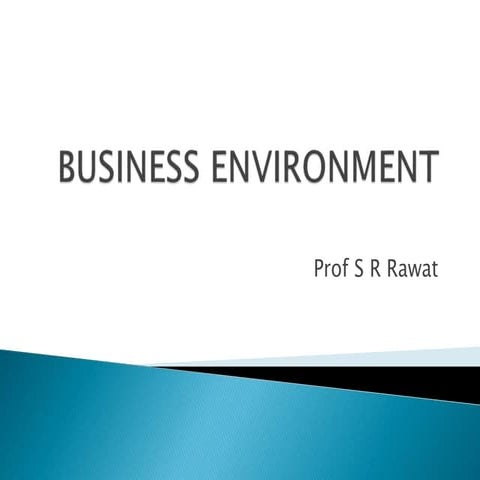 Business environment ppt