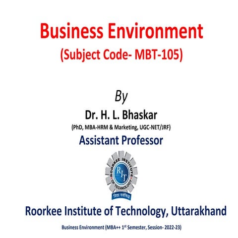 Business Environment_Unit 2.pdf