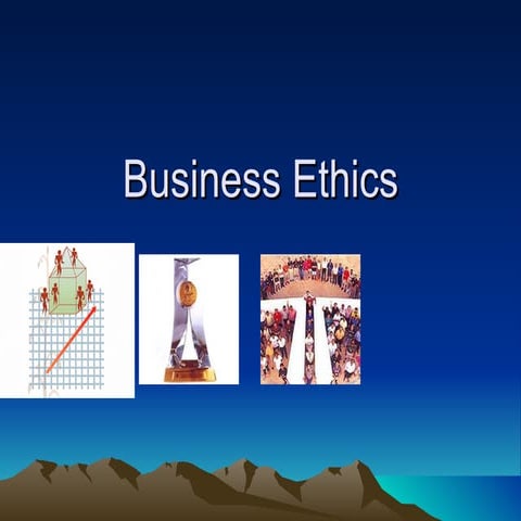 Business Ethics