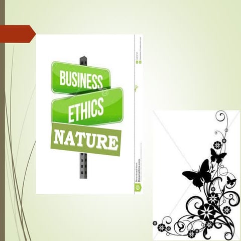 BUSINESS ETHICS 